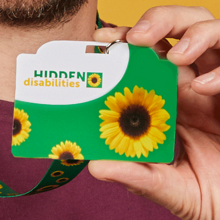 Sunflower Lanyard